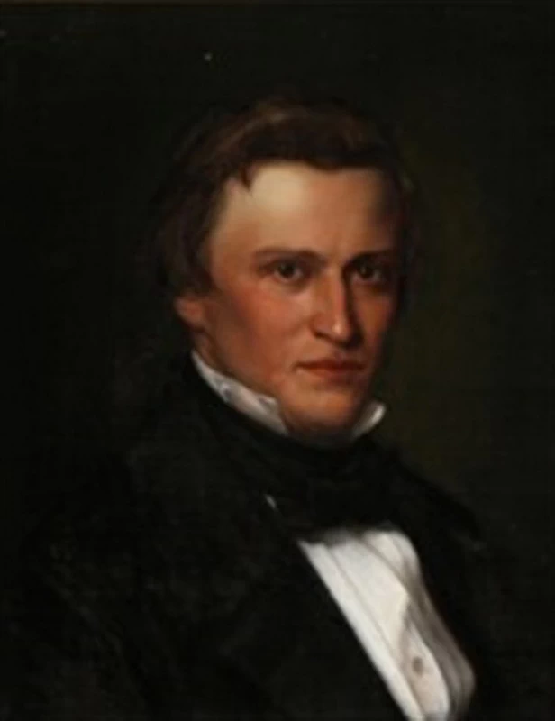 Portrait of director and shipowner Gustav Johannes Sommer, 1860